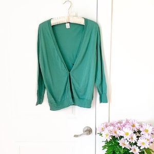 SOLD🌸J.Crew green cardigan